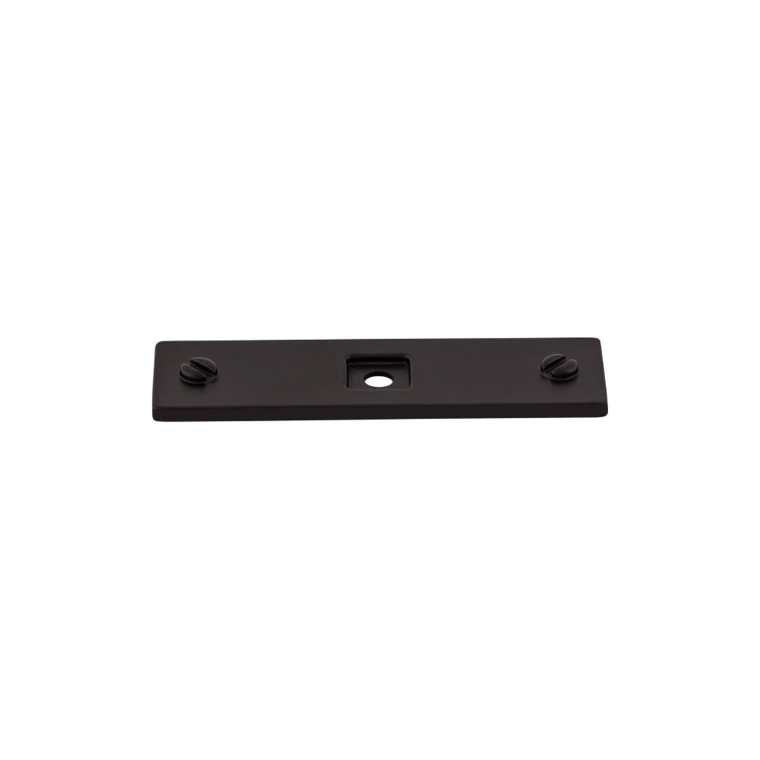 Top Knobs - Channing Backplates Flat Black