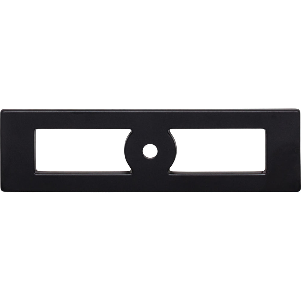 Top Knobs - Hollin Rectangle Knobs Flat Black
