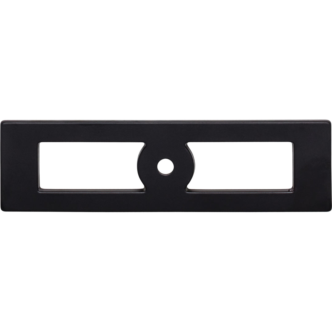 Top Knobs - Hollin Rectangle Knobs Flat Black