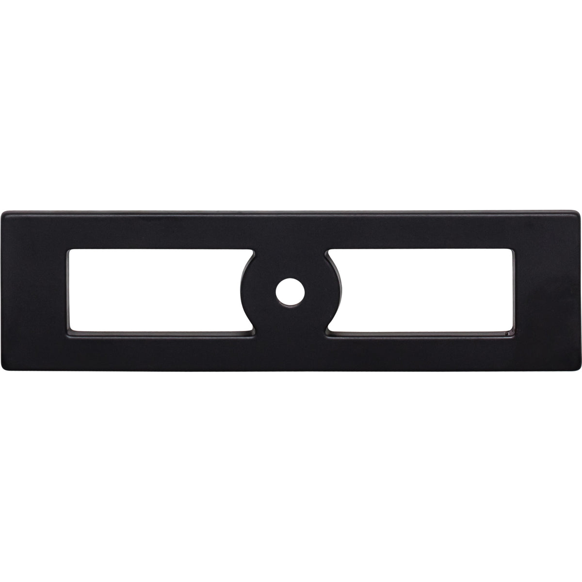Top Knobs - Hollin Rectangle Knobs Flat Black