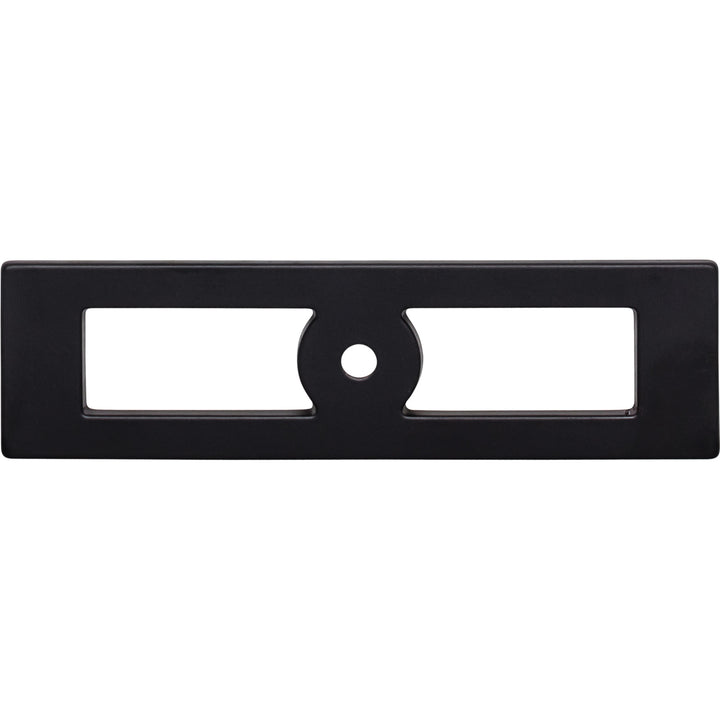 Top Knobs - Hollin Rectangle Knobs Flat Black