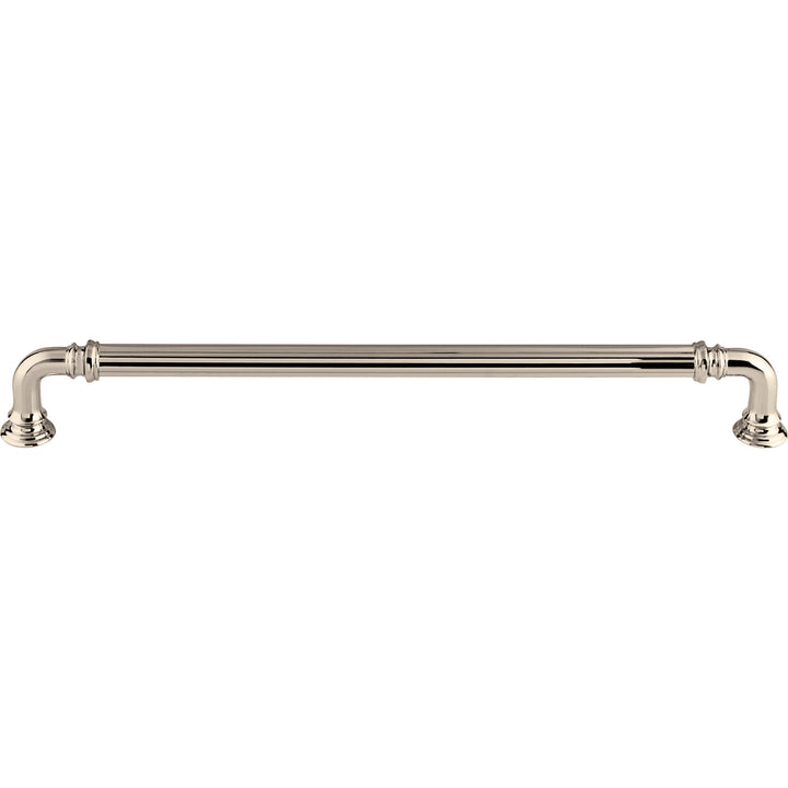 Top Knobs - Reeded Pulls 9" Polished Nickel