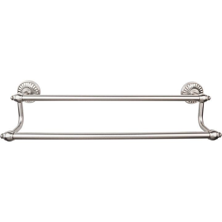 Top Knobs - Tuscany Bath Towel Bar Doubles 24" Brushed Satin Nickel