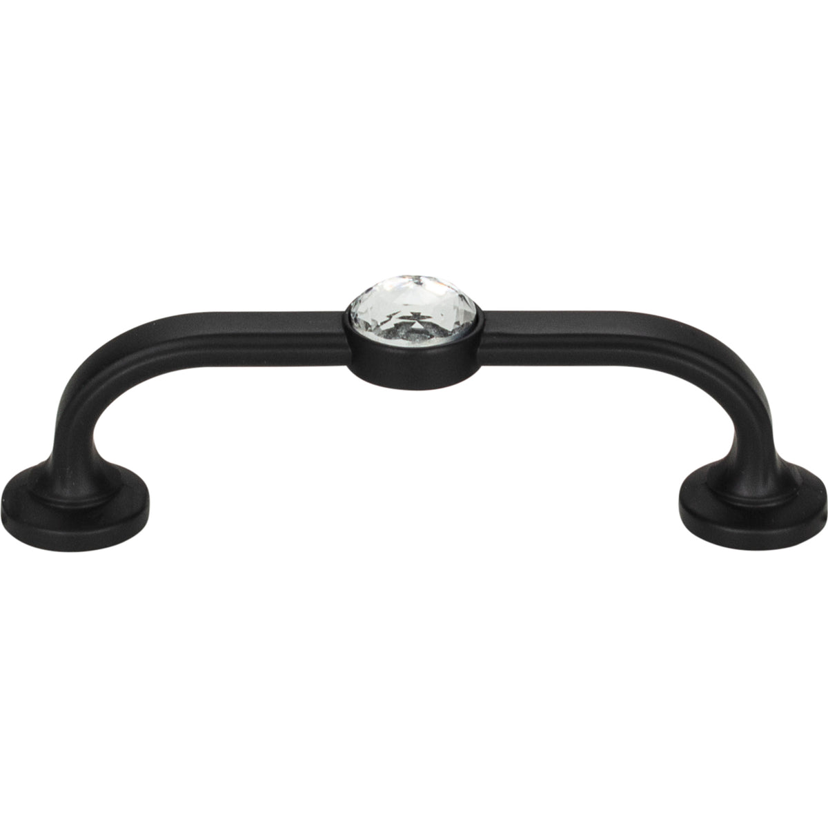 Atlas - Legacy Crystal Bracelet Pulls 3" Matte Black