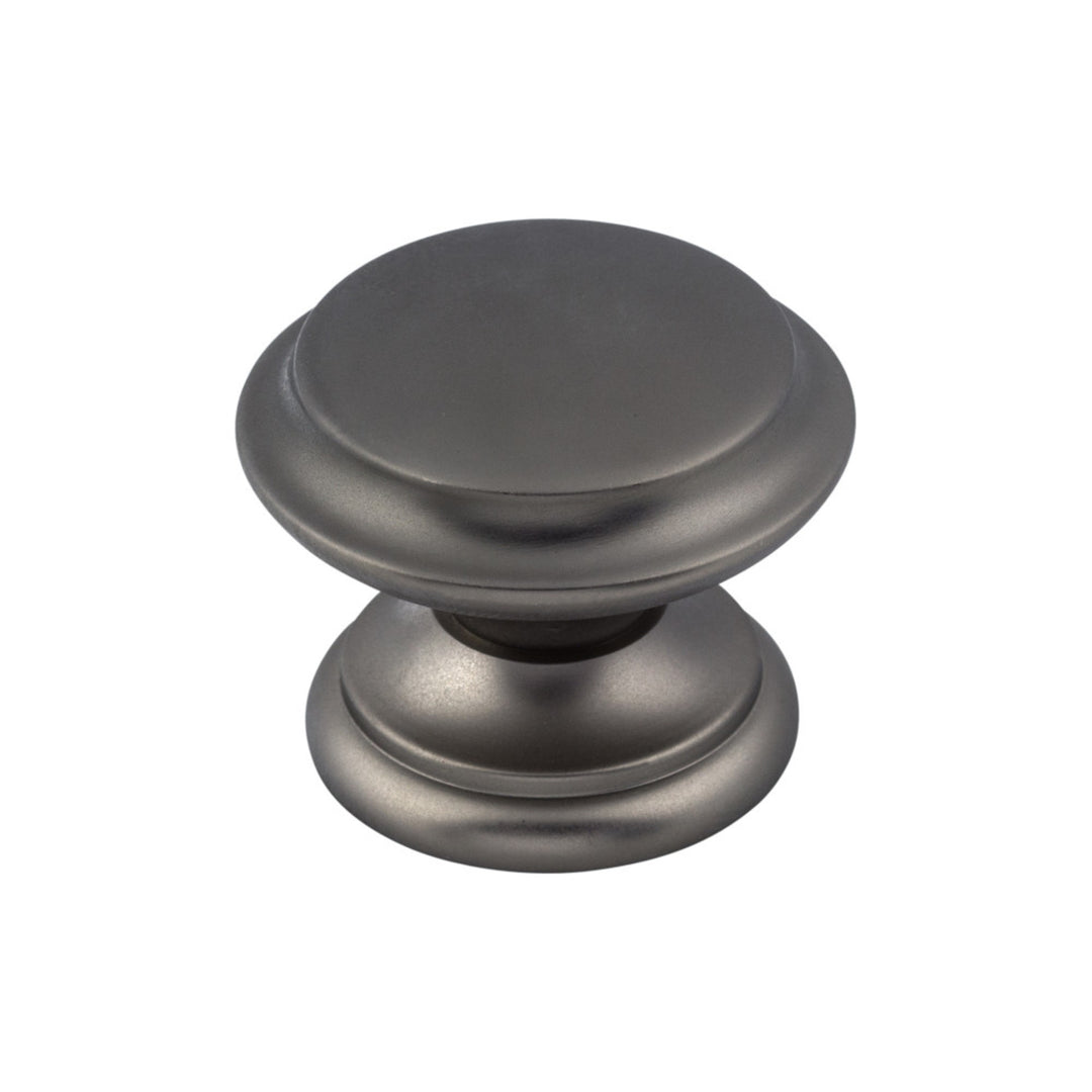 Top Knobs - Flat Top Round Knobs Ash Gray