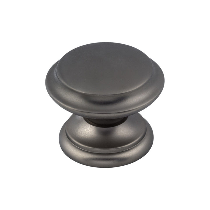 Top Knobs - Flat Top Round Knobs Ash Gray