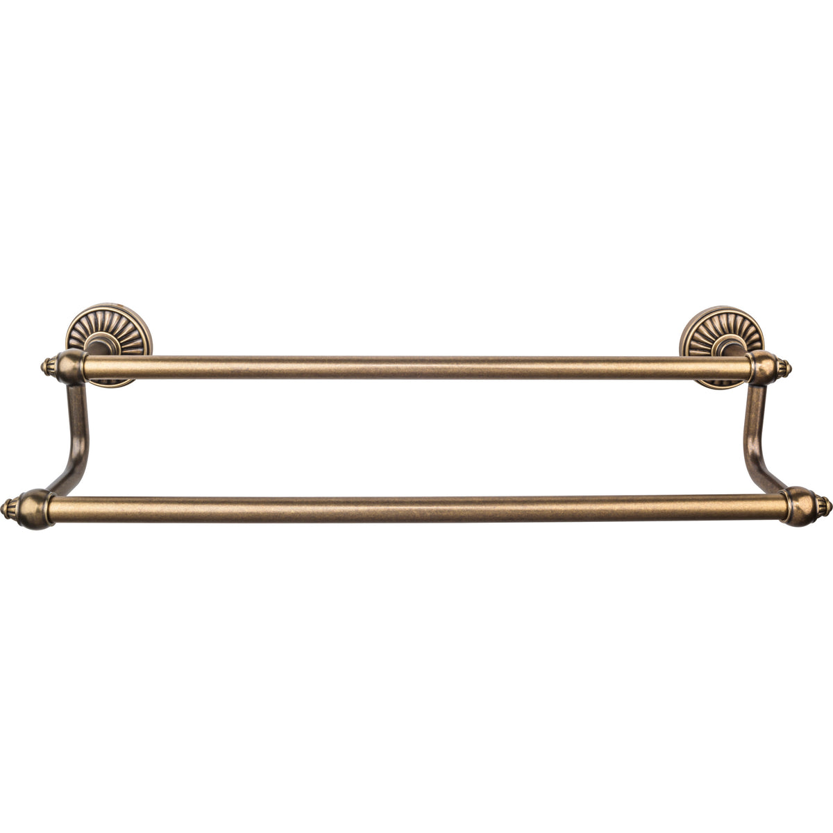 Top Knobs - Tuscany Bath Towel Bar Doubles 30" German Bronze