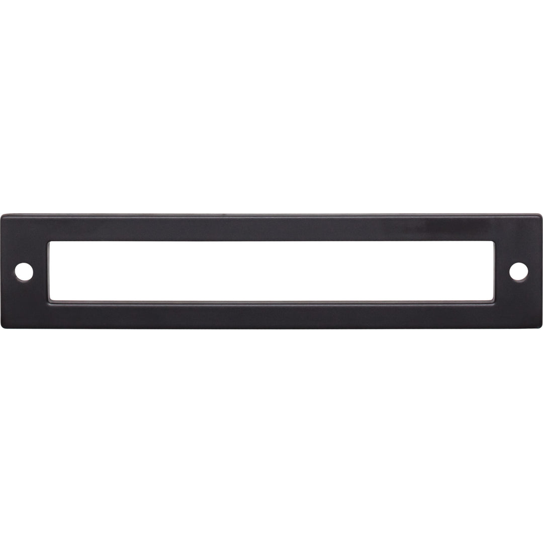 Top Knobs - Hollin Pull Backplates 5 1/16" Flat Black