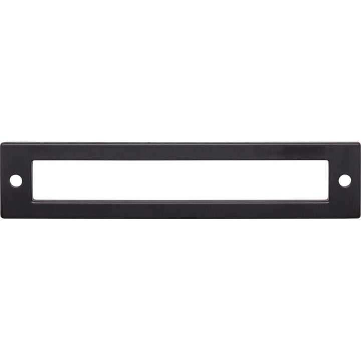 Top Knobs - Hollin Pull Backplates 5 1/16" Flat Black
