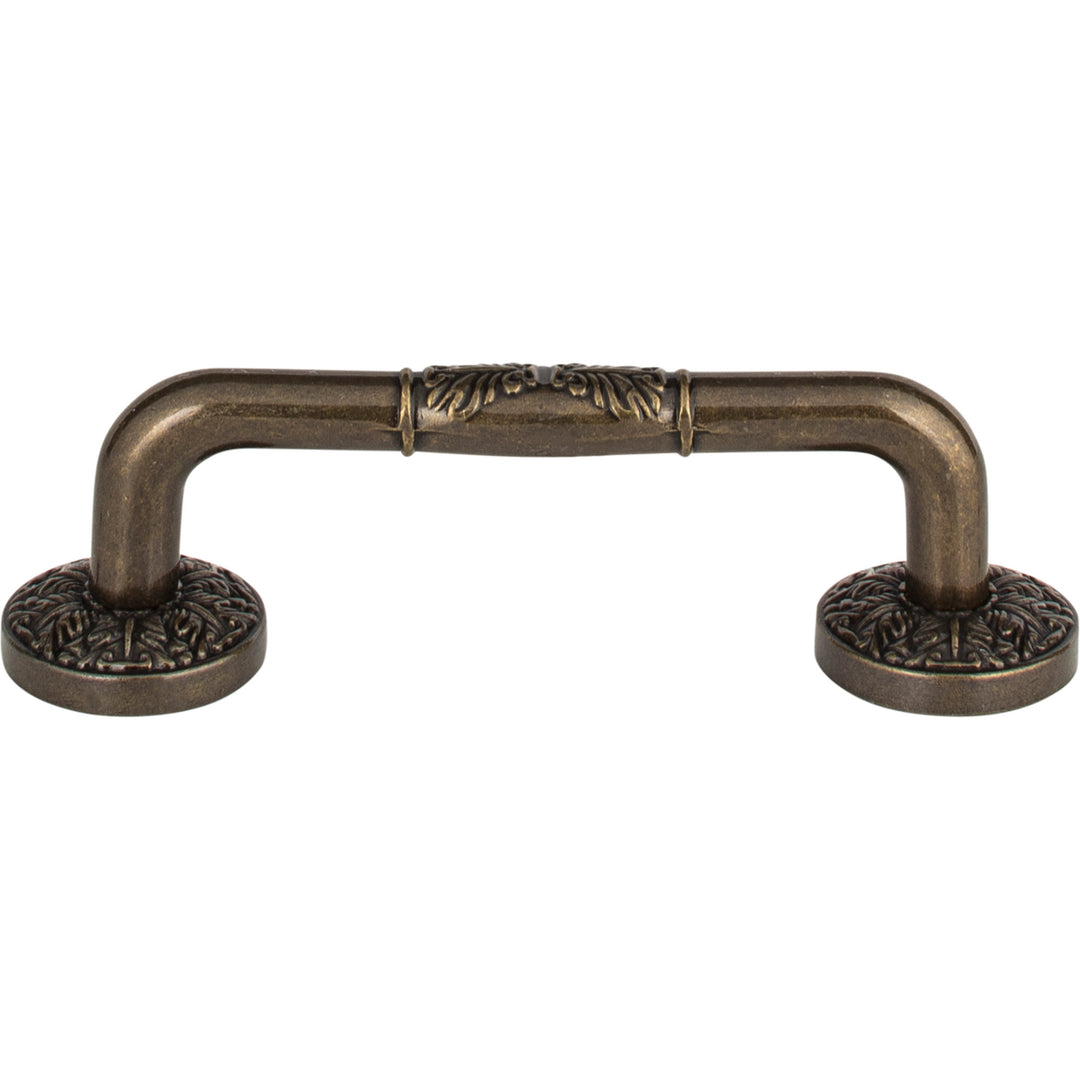 Hammered Medallion Bar Pull