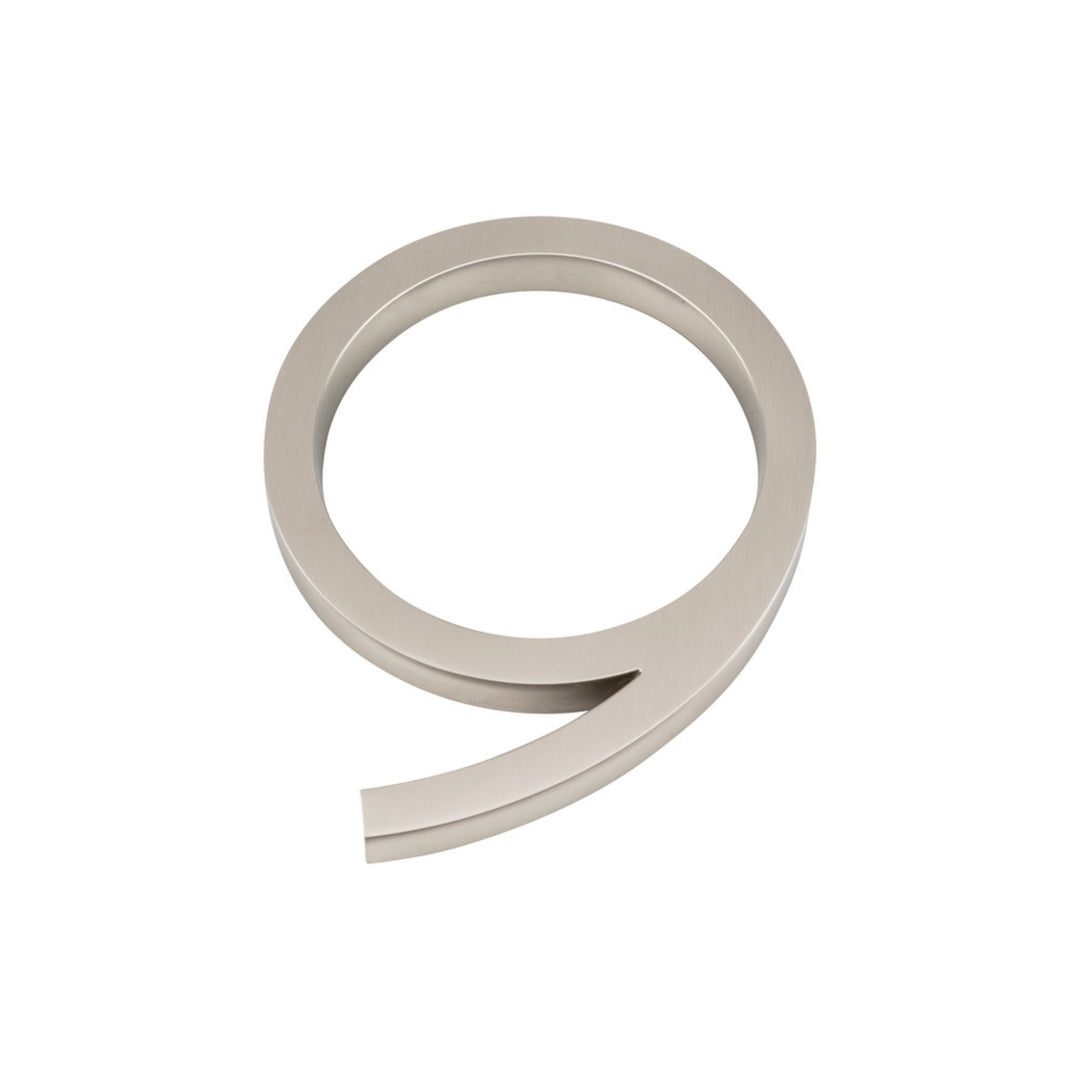 Atlas - Modern Avalons (#9) 4 7/16" Brushed Nickel