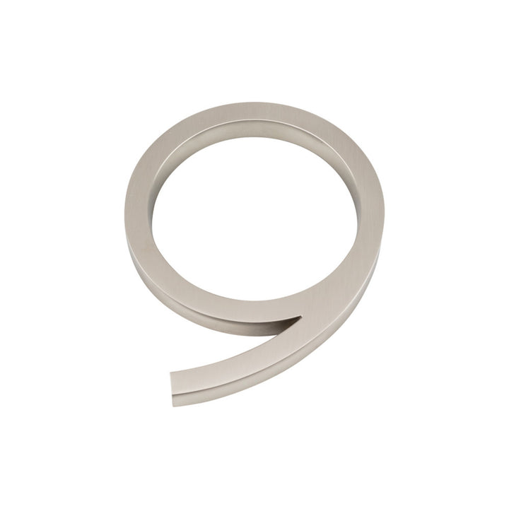 Atlas - Modern Avalons (#9) 4 7/16" Brushed Nickel