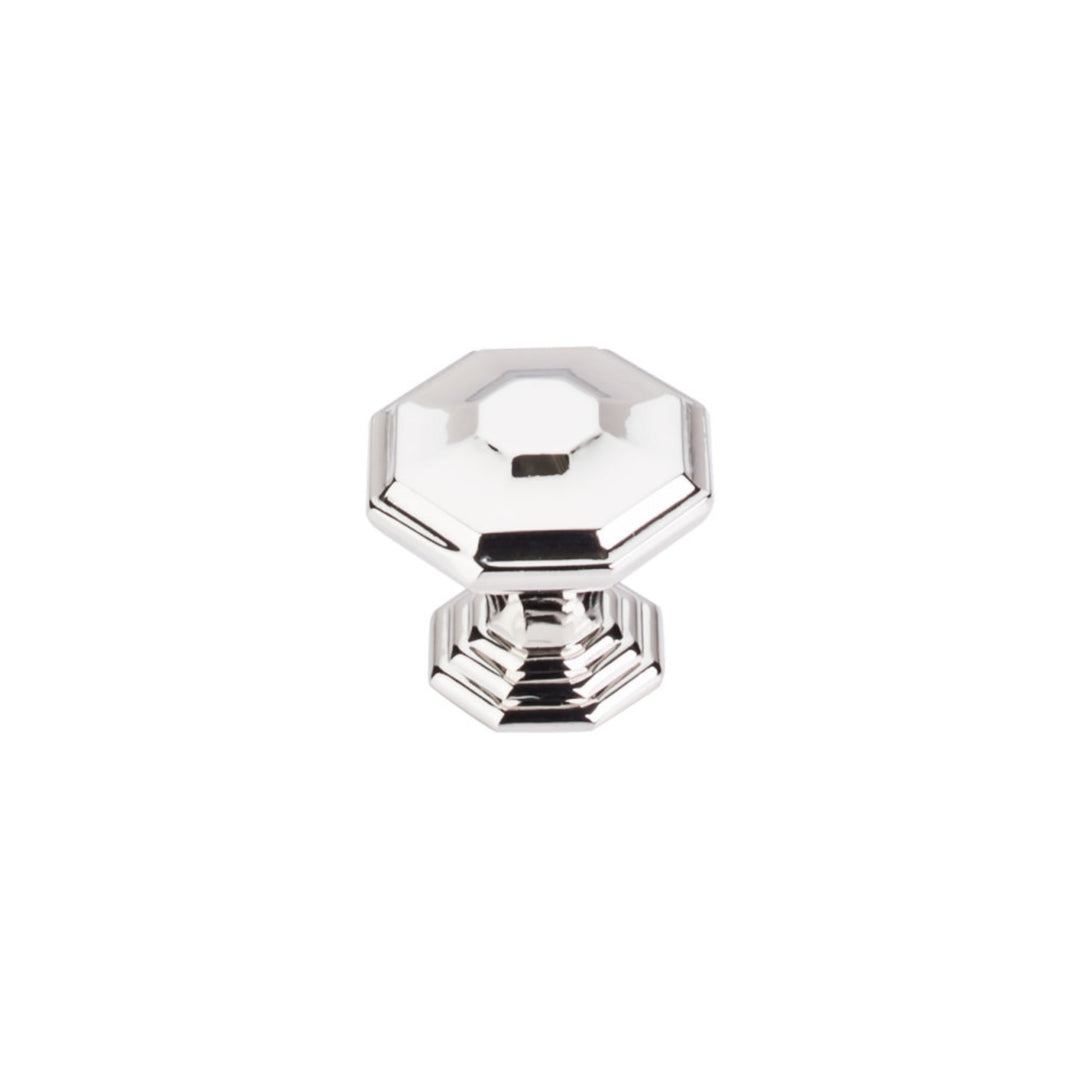 Top Knobs - Chalet Round Knobs 1 1/2" Polished Nickel