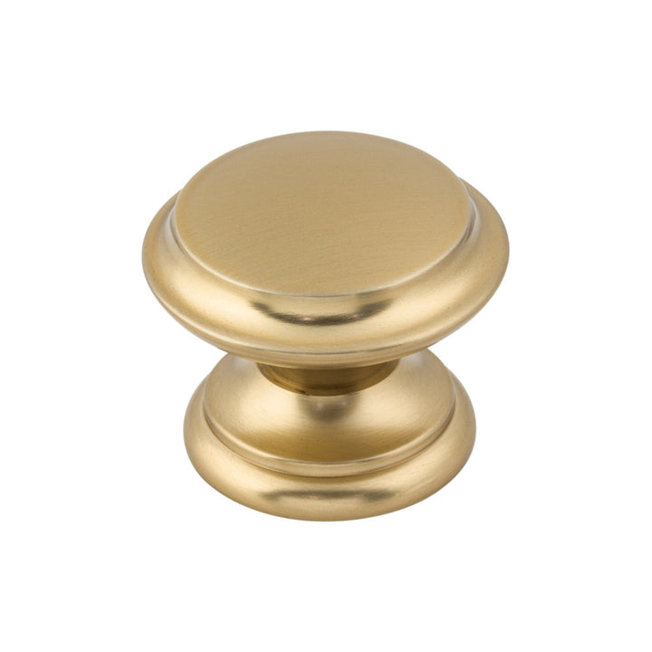 Top Knobs - Flat Top Round Knobs Honey Bronze