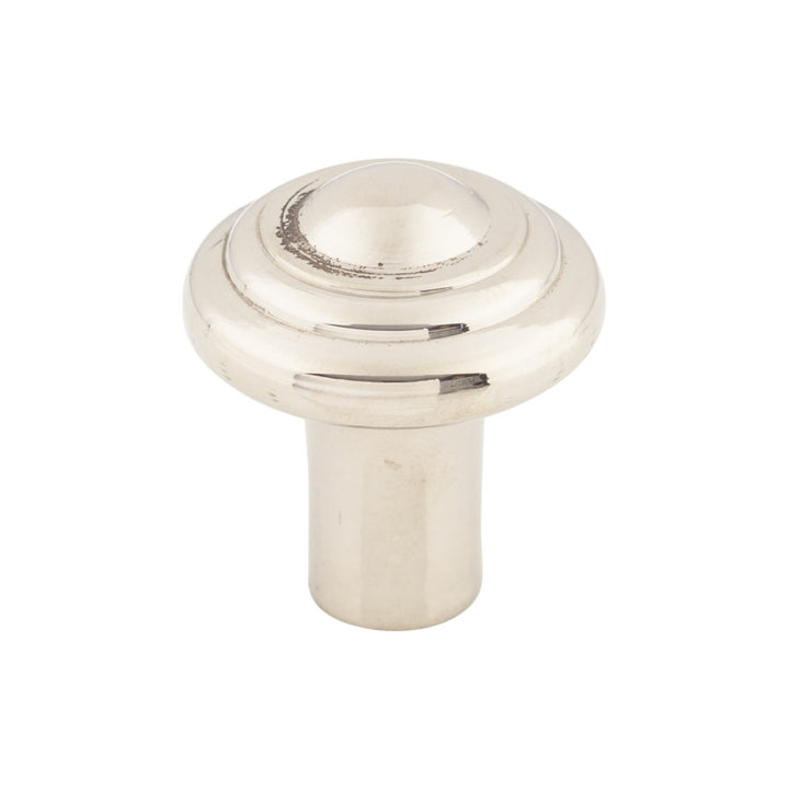Top Knobs - Aspen II Button Round Knobs 1 1/4" Polished Nickel