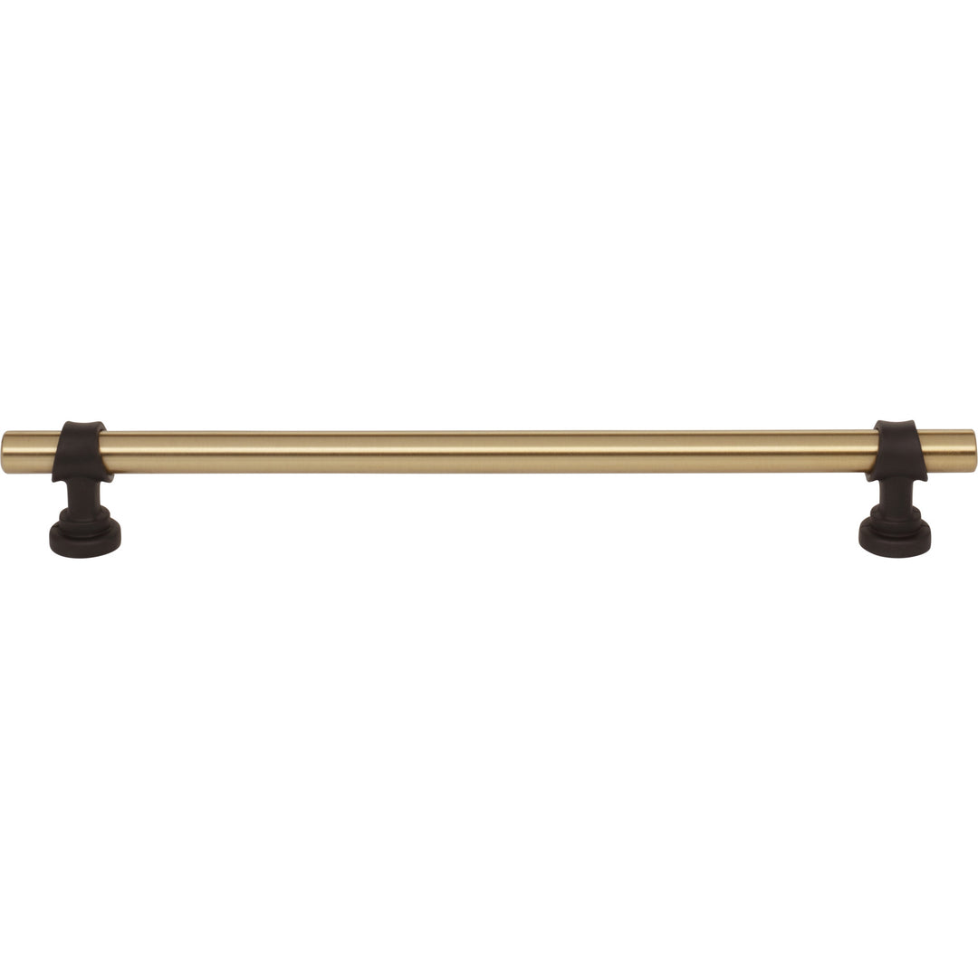 Top Knobs - Bit Bar Pulls (M1197) 8 13/16" Honey Bronze and Flat Black