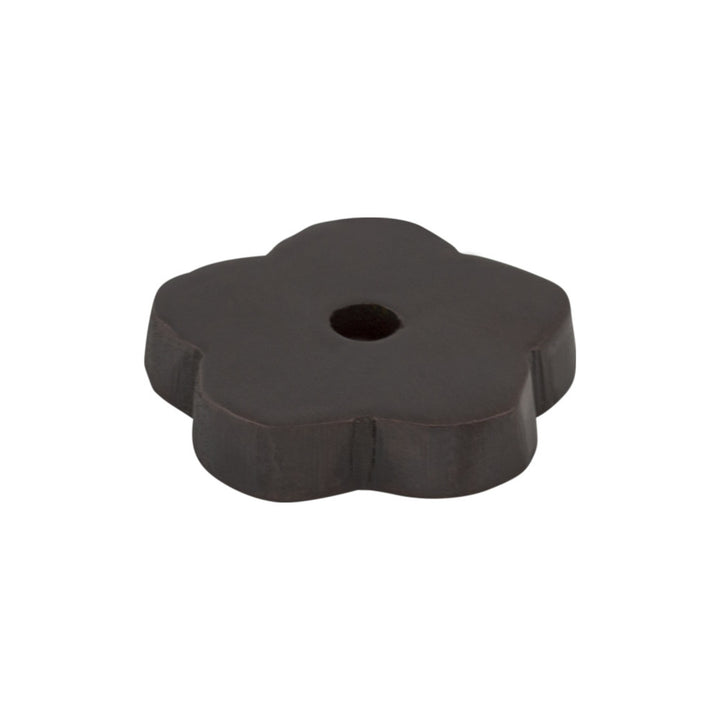 Top Knobs - Aspen Flower Knob Backplates Medium Bronze