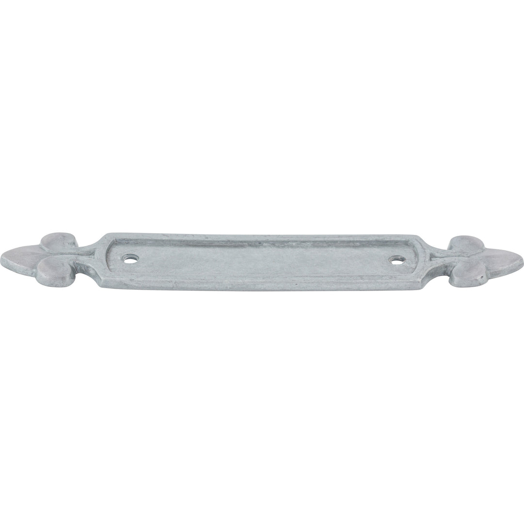 Top Knobs - Dover Backplate Pull Backplates Pewter Light