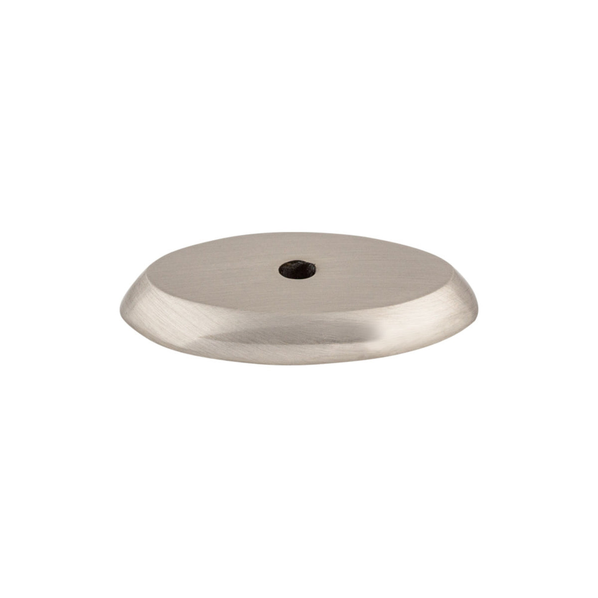 Top Knobs - Aspen II Oval Knob Backplates 1 1/2" Brushed Satin Nickel