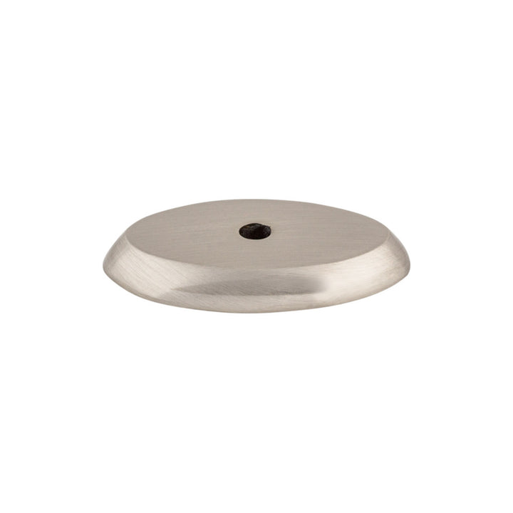 Top Knobs - Aspen II Oval Knob Backplates 1 1/2" Brushed Satin Nickel