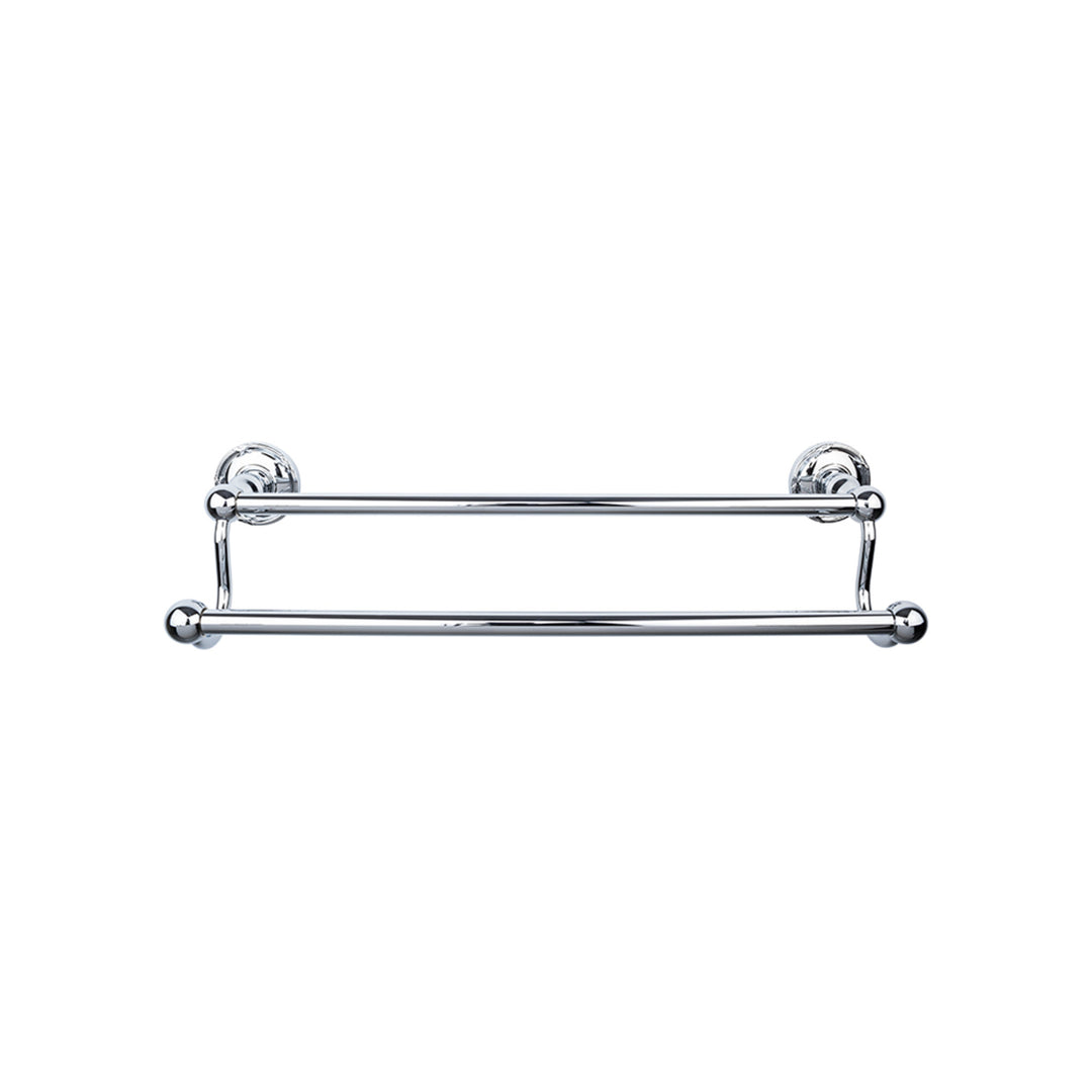 Top Knobs - Edwardian Bath Towel Bars (ED9E) Polished Chrome