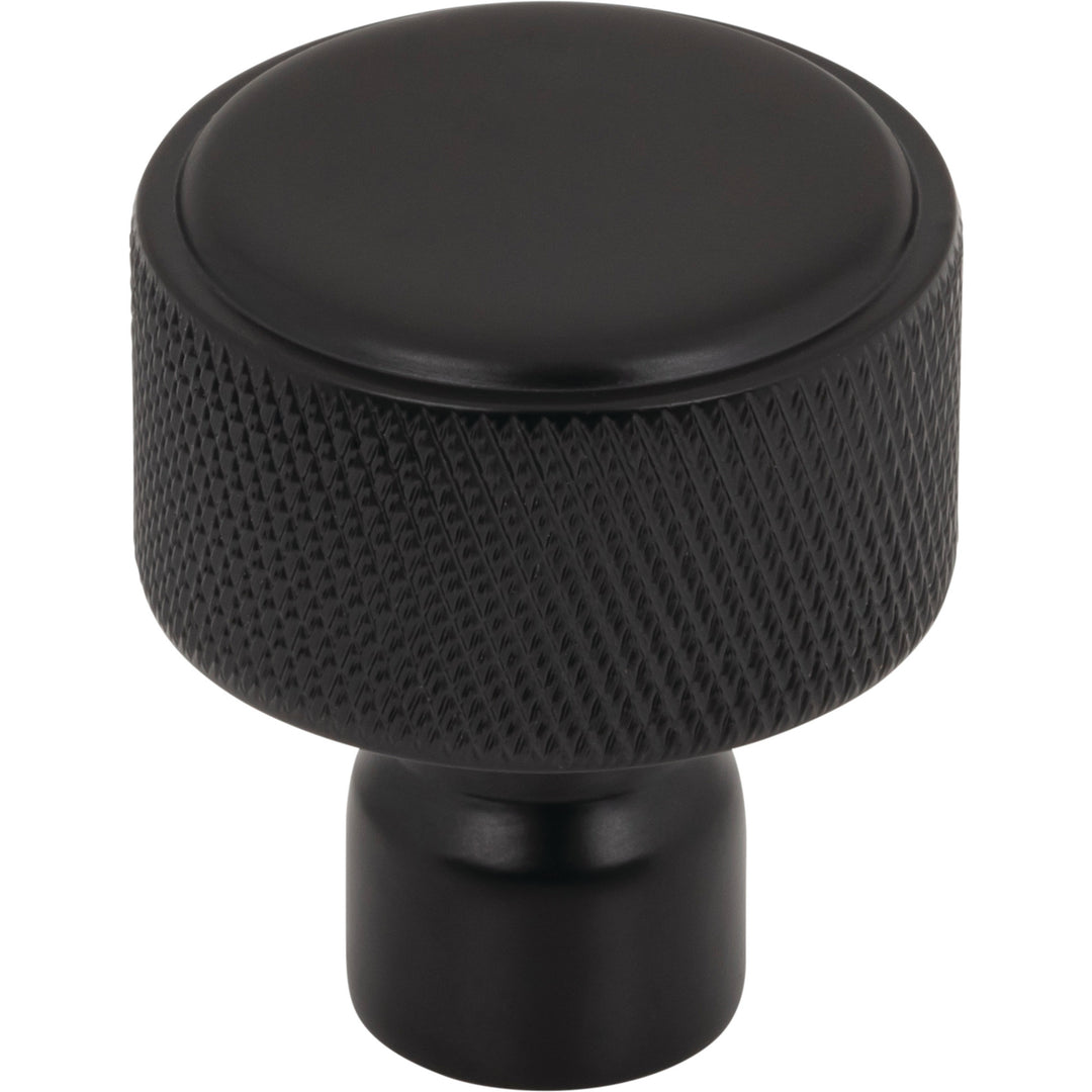 Top Knobs - Garrison Round Knobs 1 1/8" Flat Black