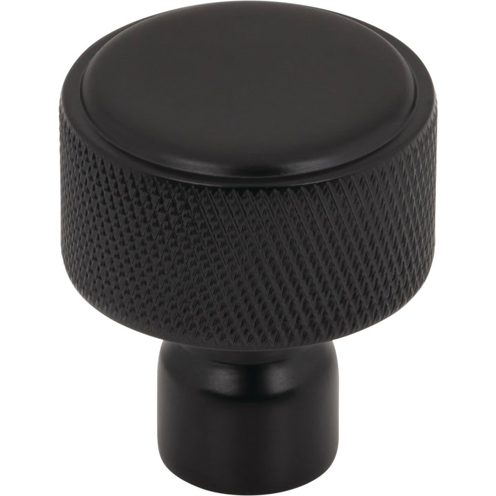 Top Knobs - Garrison Round Knobs 1 1/8" Flat Black