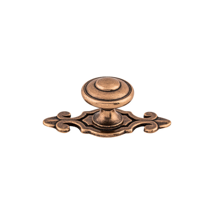 Top Knobs - Canterbury Round Knobs Old English Copper
