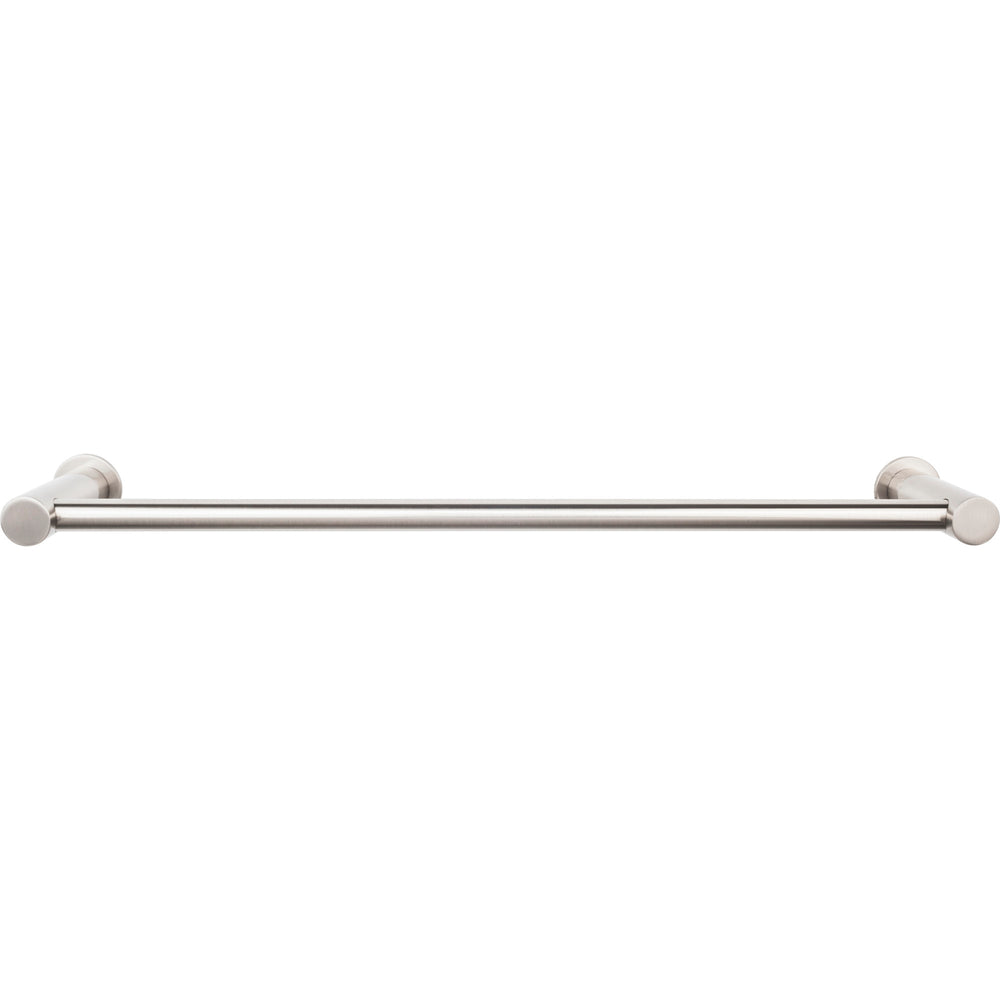 Top Knobs - Hopewell Bath Towel Bar Singles 30" Brushed Satin Nickel