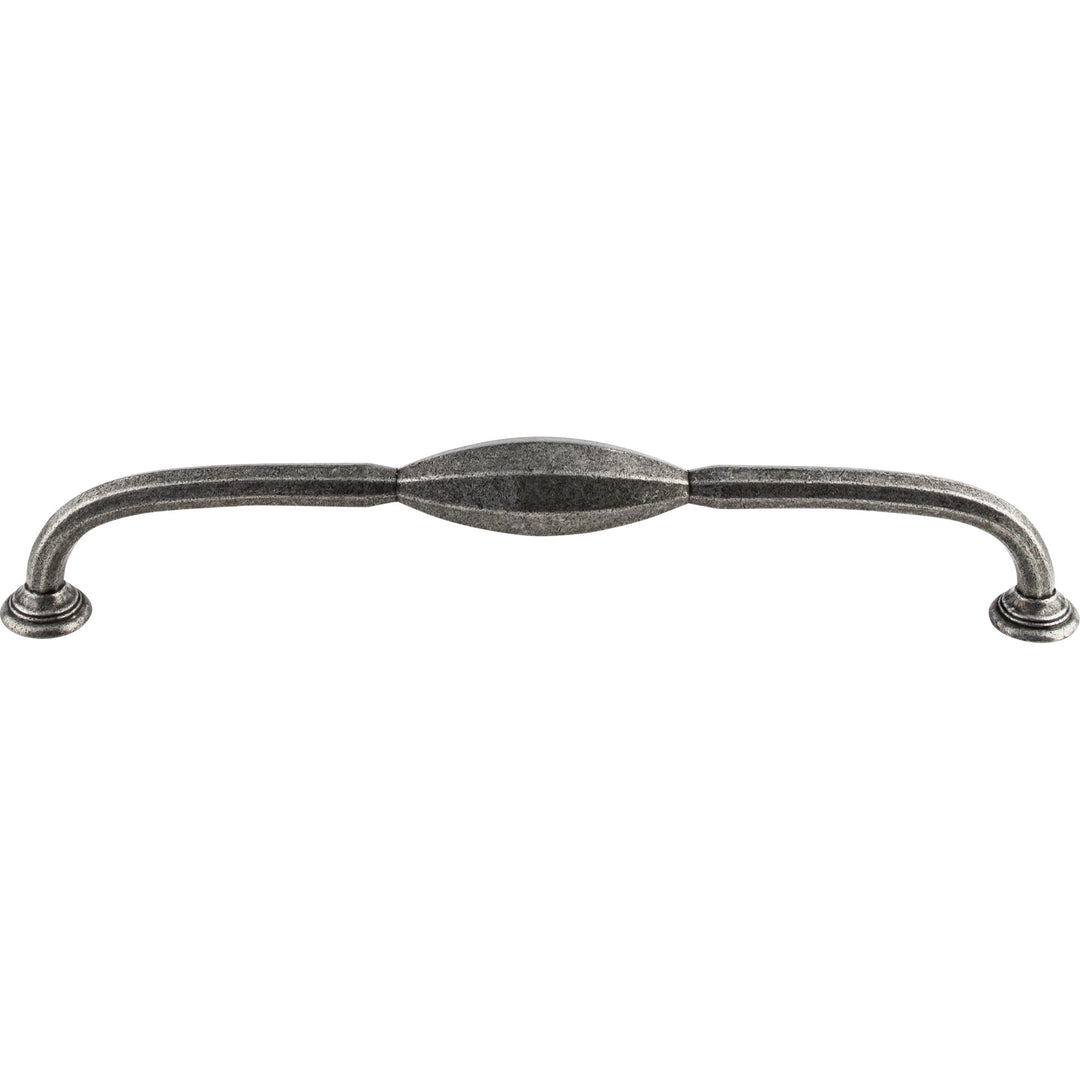 Top Knobs - Chareau Bar Pulls 8 13/16" Black Iron