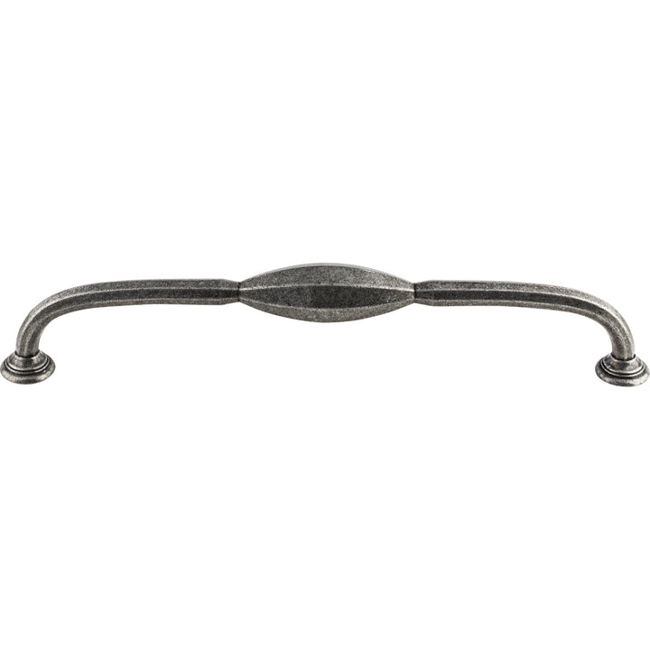 Top Knobs - Chareau Bar Pulls 8 13/16" Black Iron