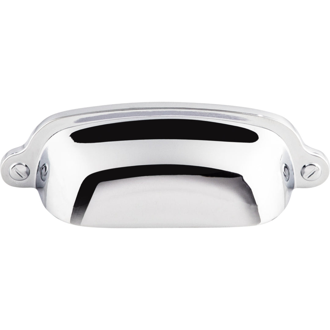 Top Knobs - Charlotte Cup/Bin Pulls Polished Chrome