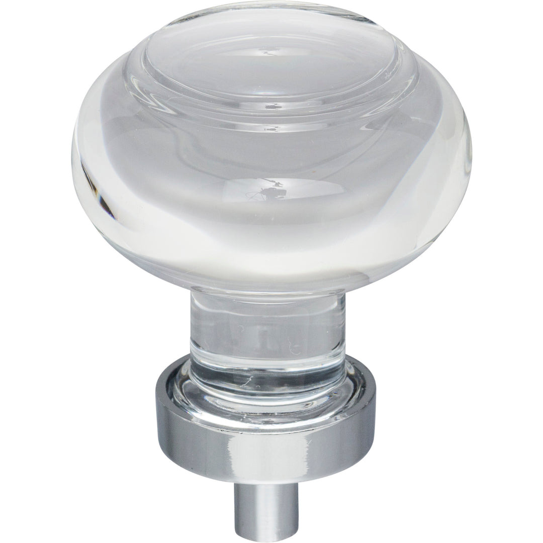 Harlow Button Glass Cabinet Knob