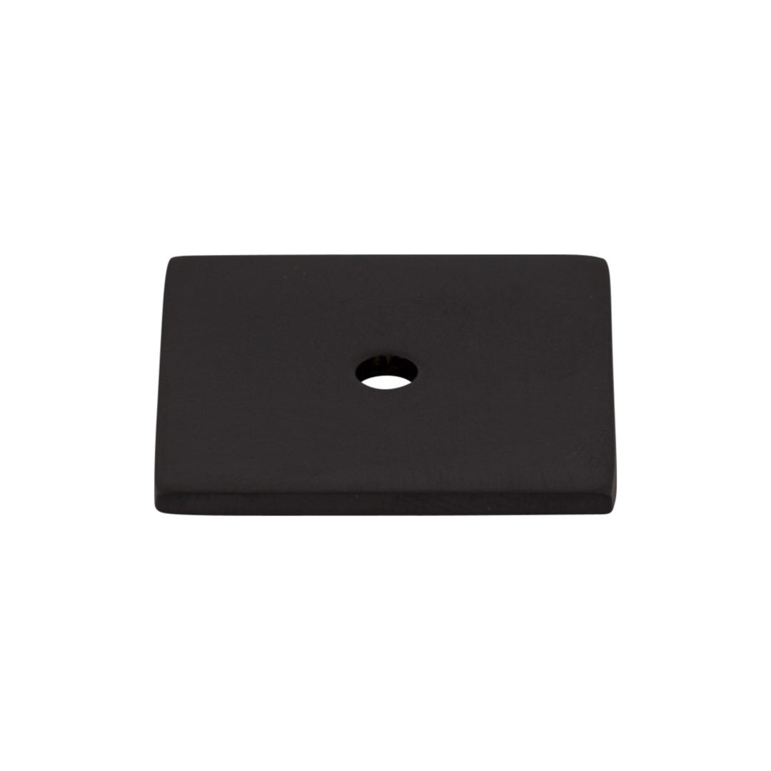 Top Knobs - Square Knob Backplates 1-1/4" Flat Black