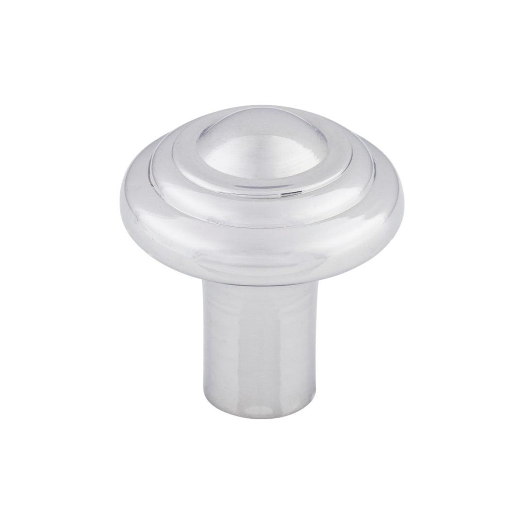 Top Knobs - Aspen II Button Round Knobs 1 1/4" Polished Chrome