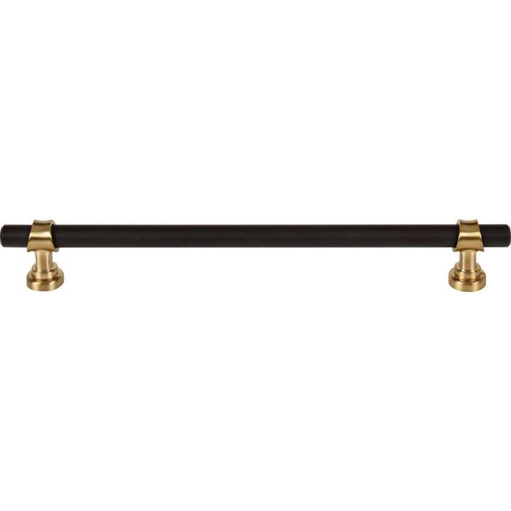 Top Knobs - Bit Bar Pulls (M1197) 8 13/16" Flat Black and Honey Bronze