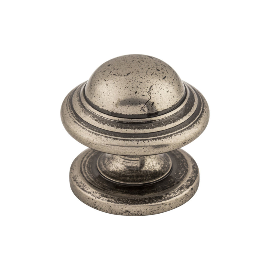 Top Knobs - Empress Round Knobs Pewter Antique