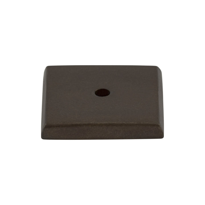 Top Knobs - Aspen Square Knob Backplates 1 1/4" Medium Bronze