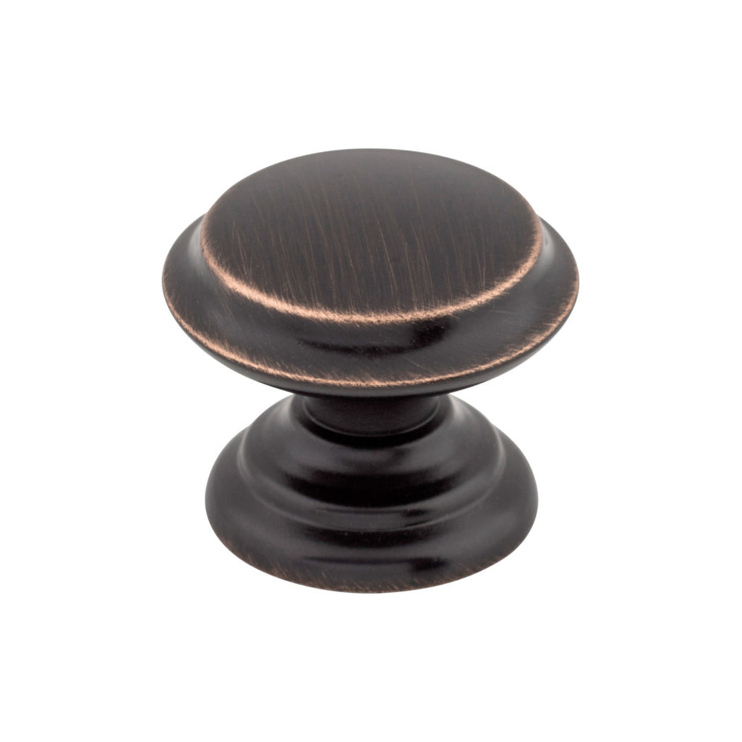 Top Knobs - Flat Top Round Knobs Tuscan Bronze