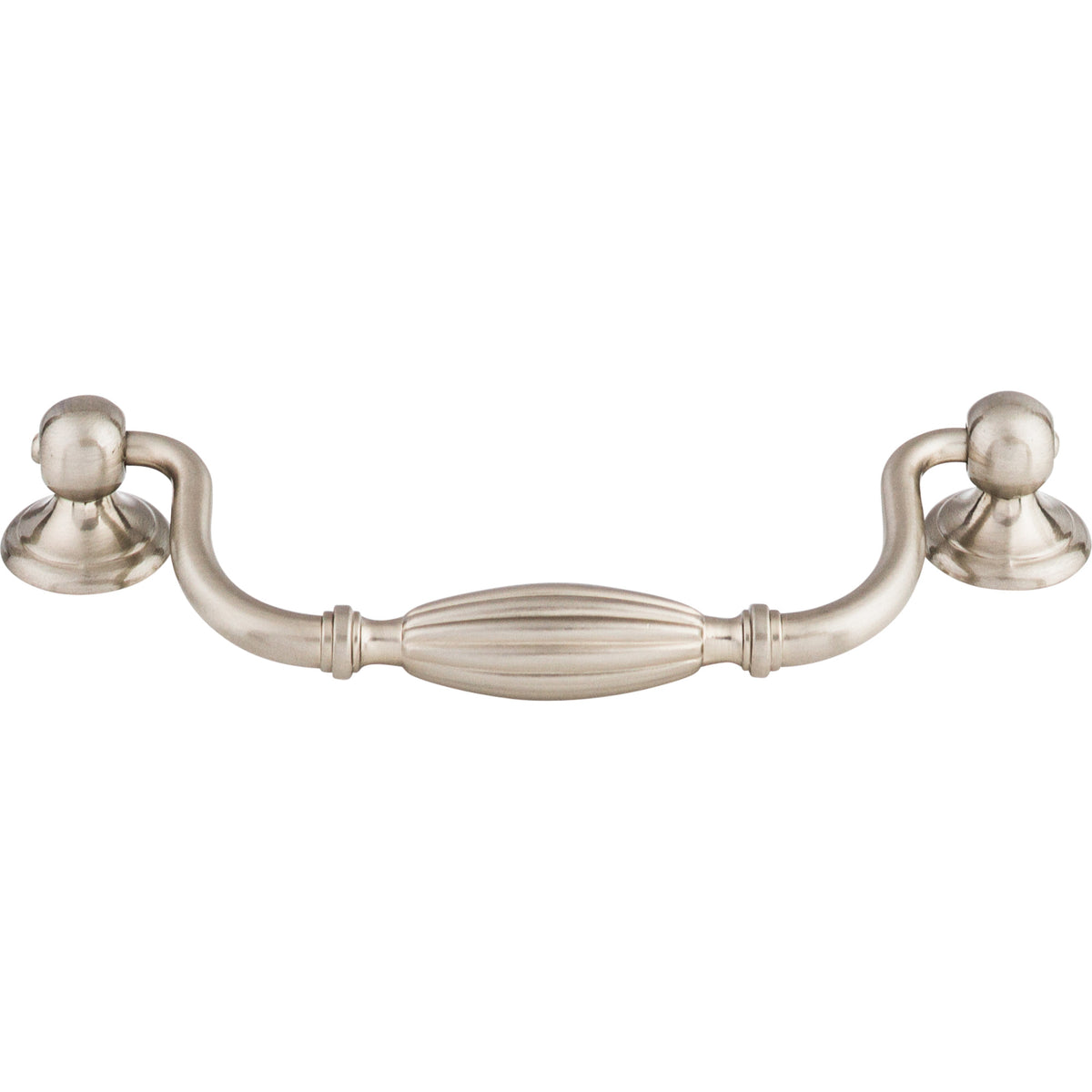 Top Knobs Tuscany Drop Handle in Brushed Satin Nickel
