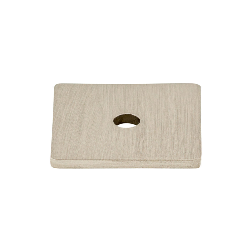 Top Knobs - Square Knob Backplates 1" Brushed Satin Nickel