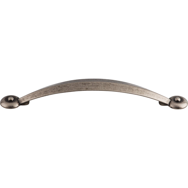 Top Knobs - Angle Bar Pulls 5 1/16" Pewter Antique