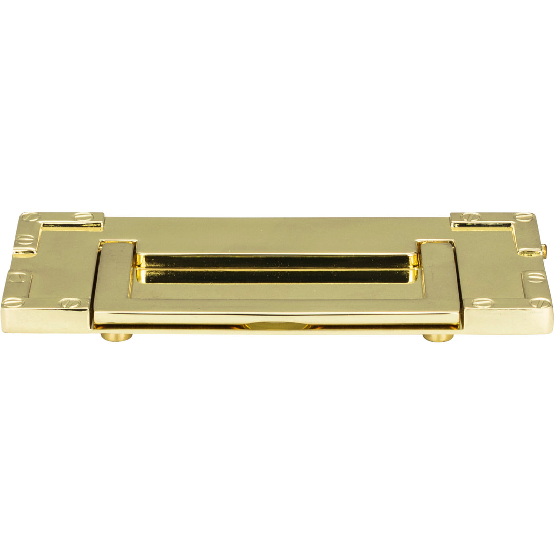 Atlas - Campaign L-Bracket Drop Pulls Polished Brass