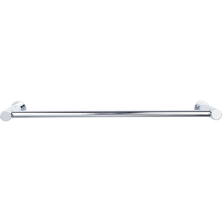 Top Knobs - Hopewell Bath Towel Bar Singles 24" Polished Chrome