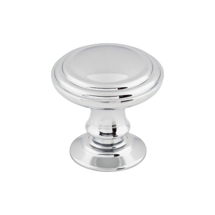 Top Knobs - Reeded Round Knobs 1 1/4" Polished Chrome